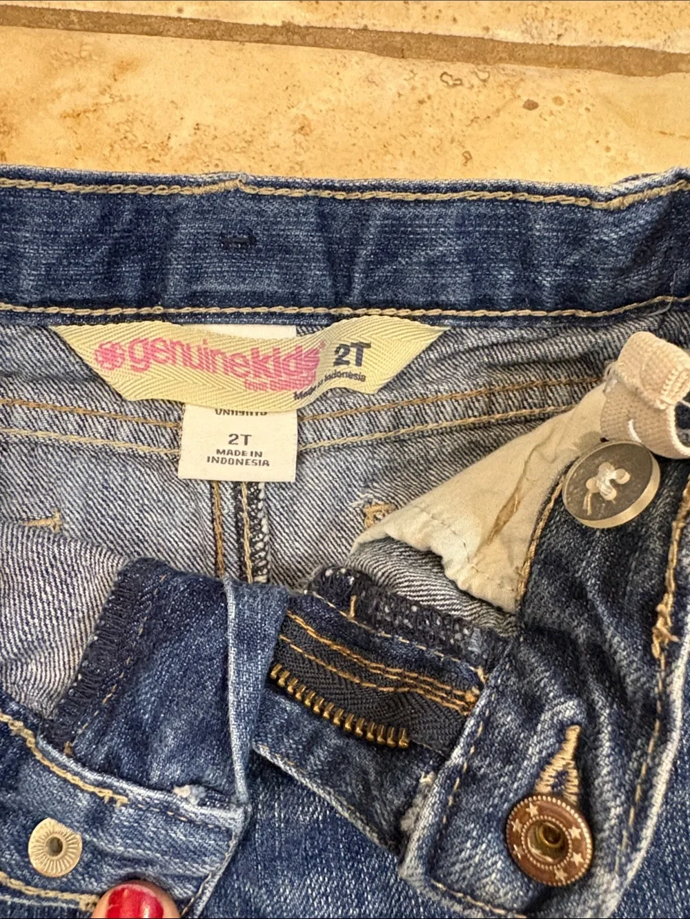 OshKosh B'gosh Dark Blue Denim Skirt